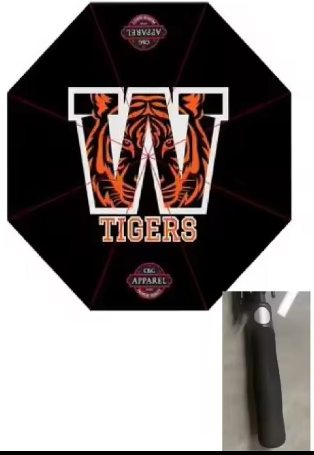 WIRT COUNTY TIGERS UMBRELLA