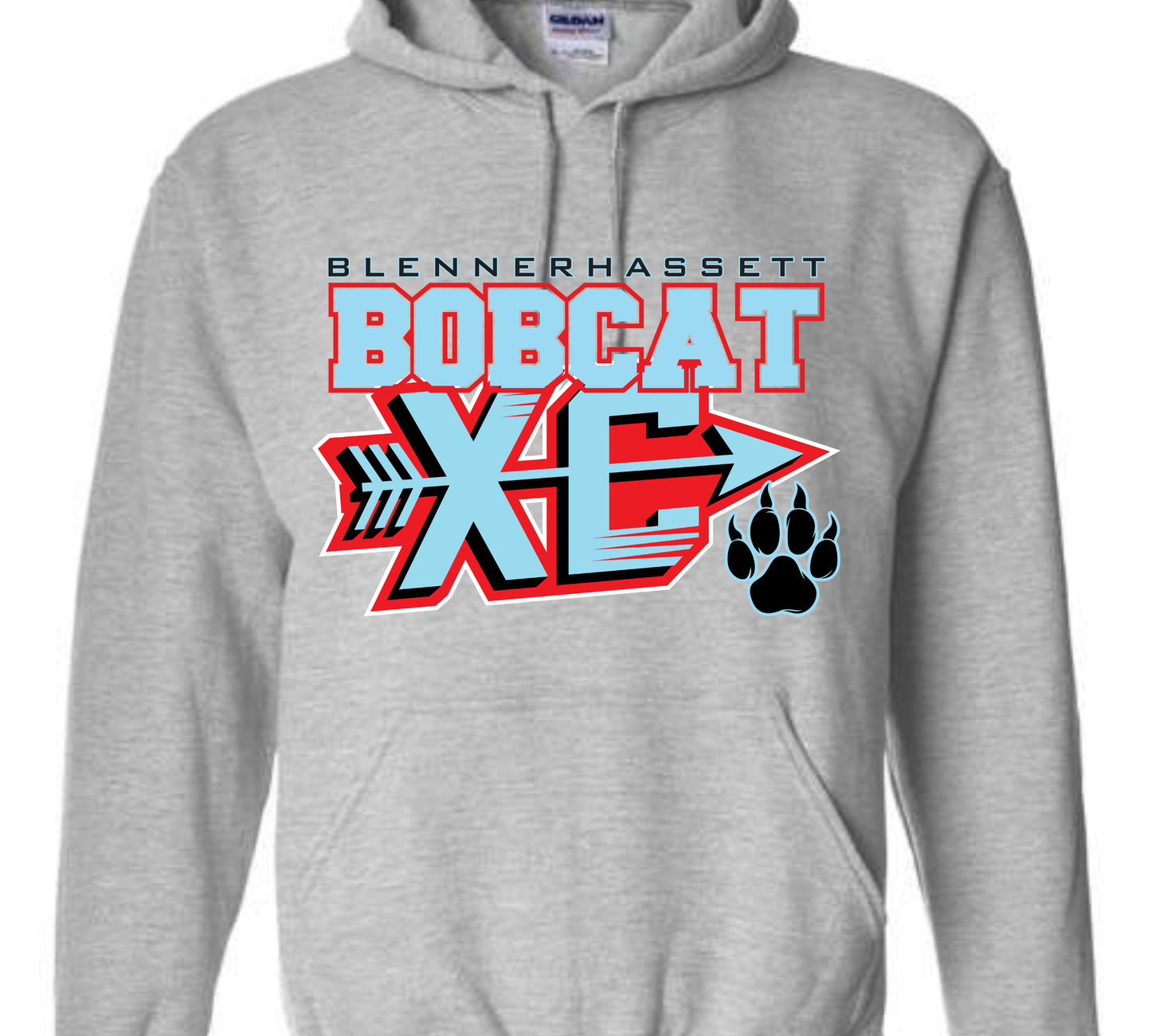 BLENNERHASSETT BOBCATS XC HOODIE