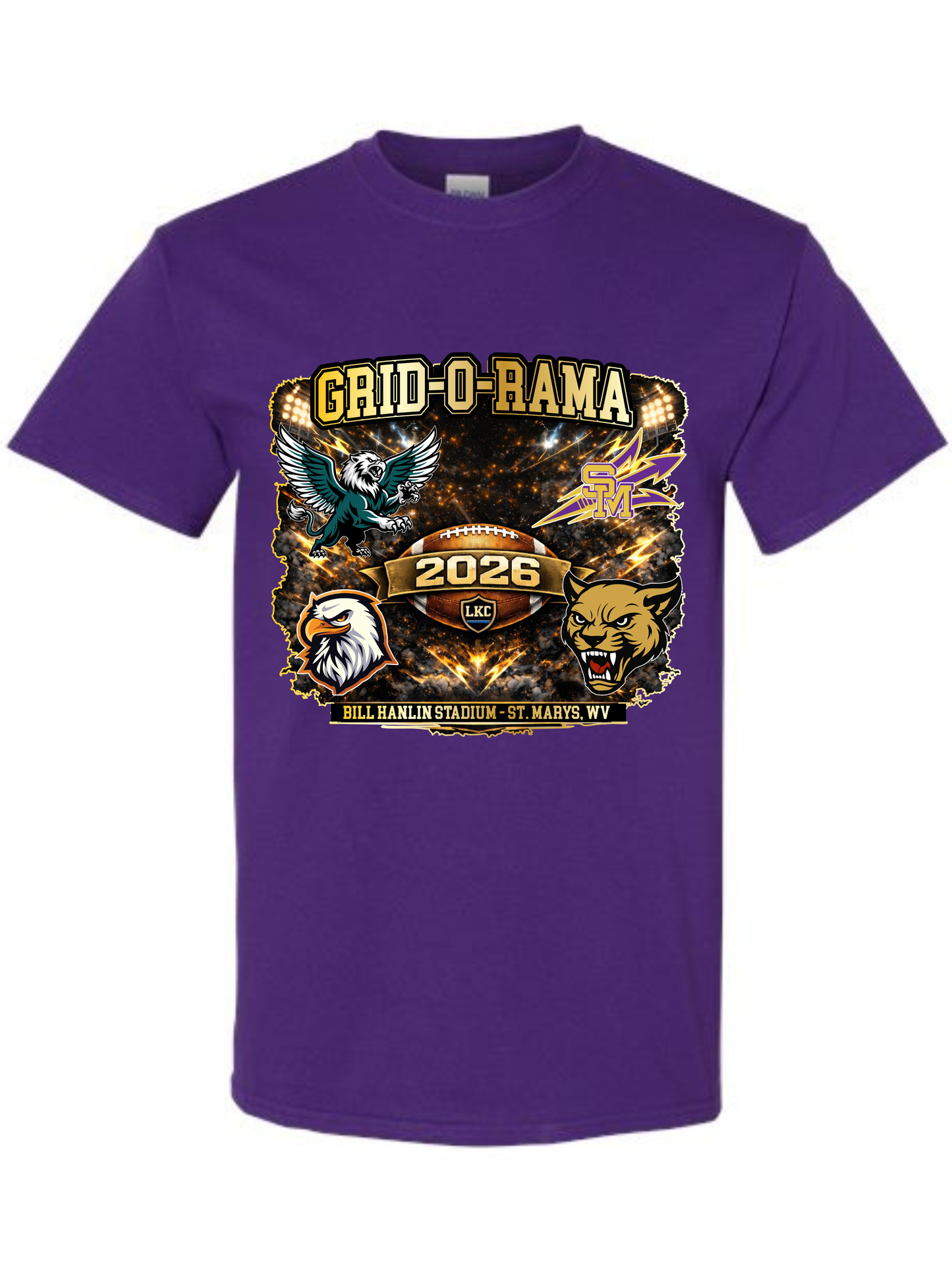 ST. MARYS GRID-O-RAMA T SHIRT