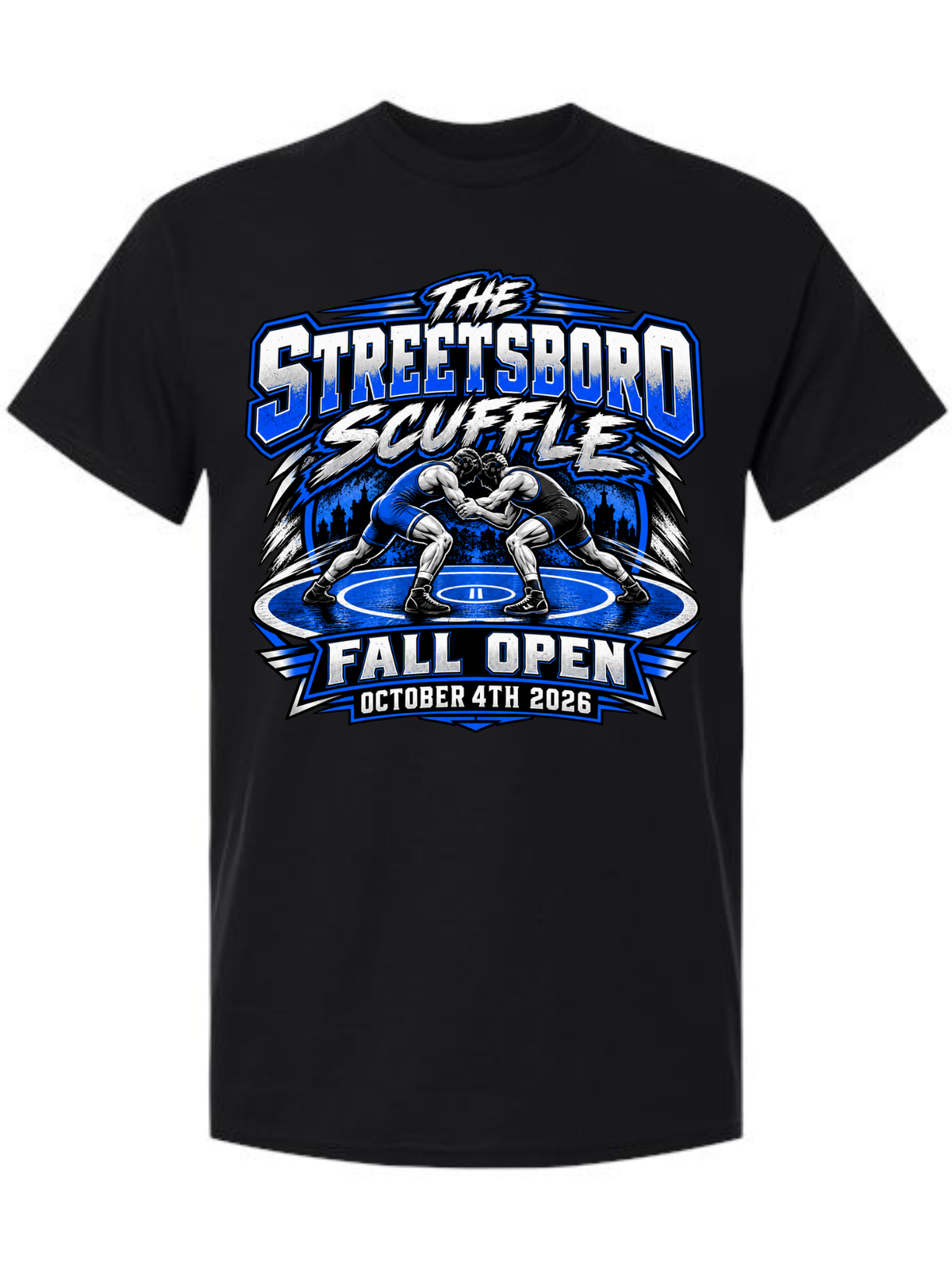 OHIOQUEST/PENNQUEST WRESTLING TEE SHIRTS STREETSBOROW