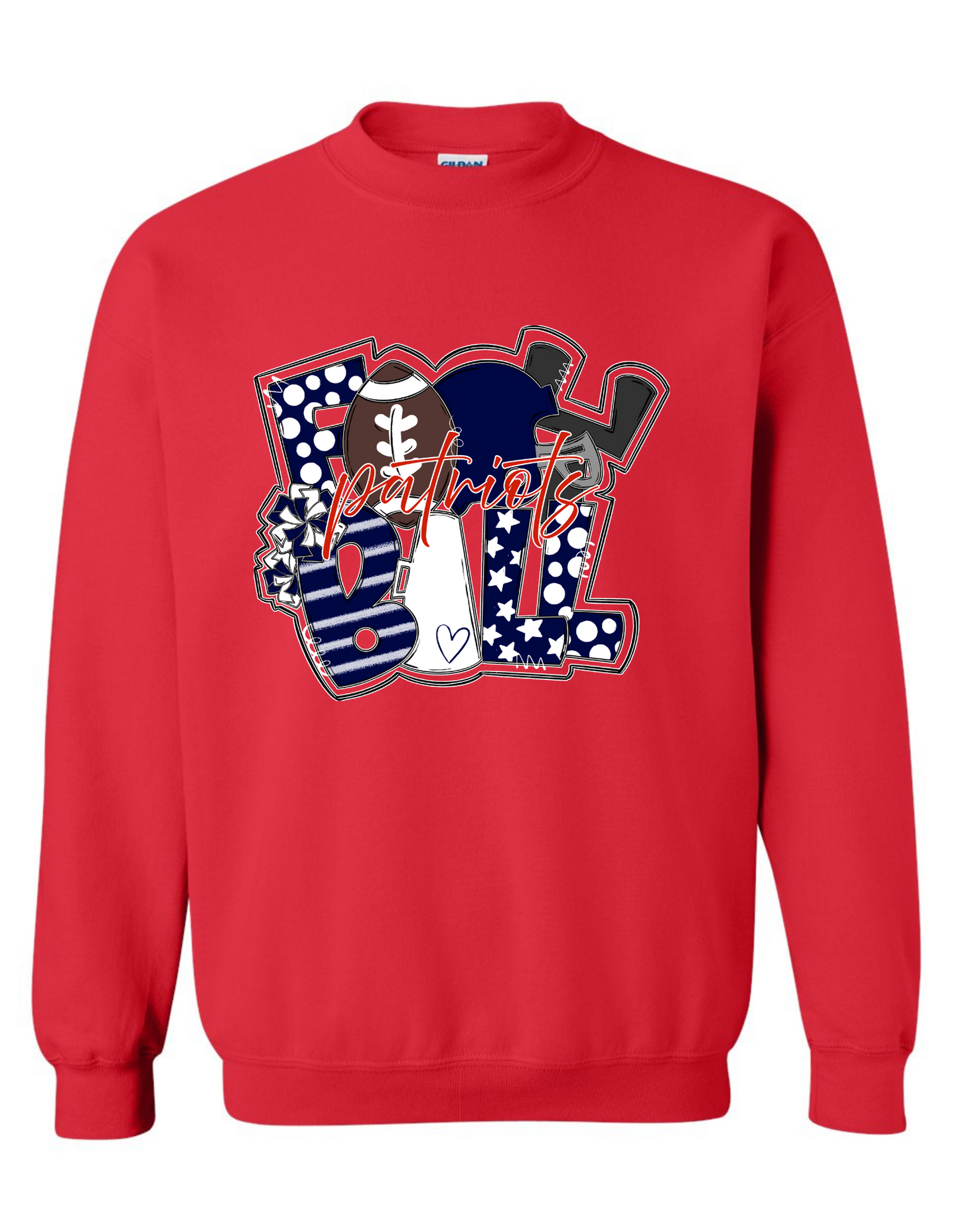MINERAL WELLS FOOTBALL CREWNECK