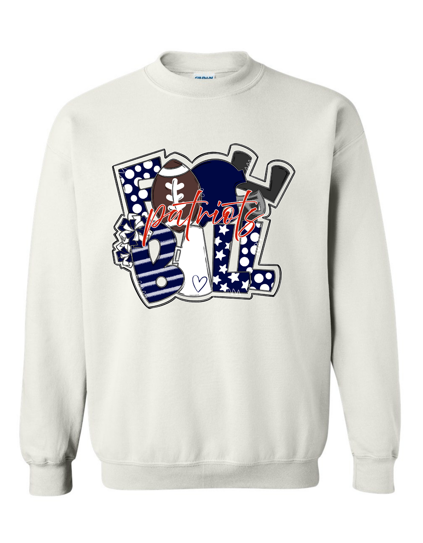MINERAL WELLS FOOTBALL CREWNECK