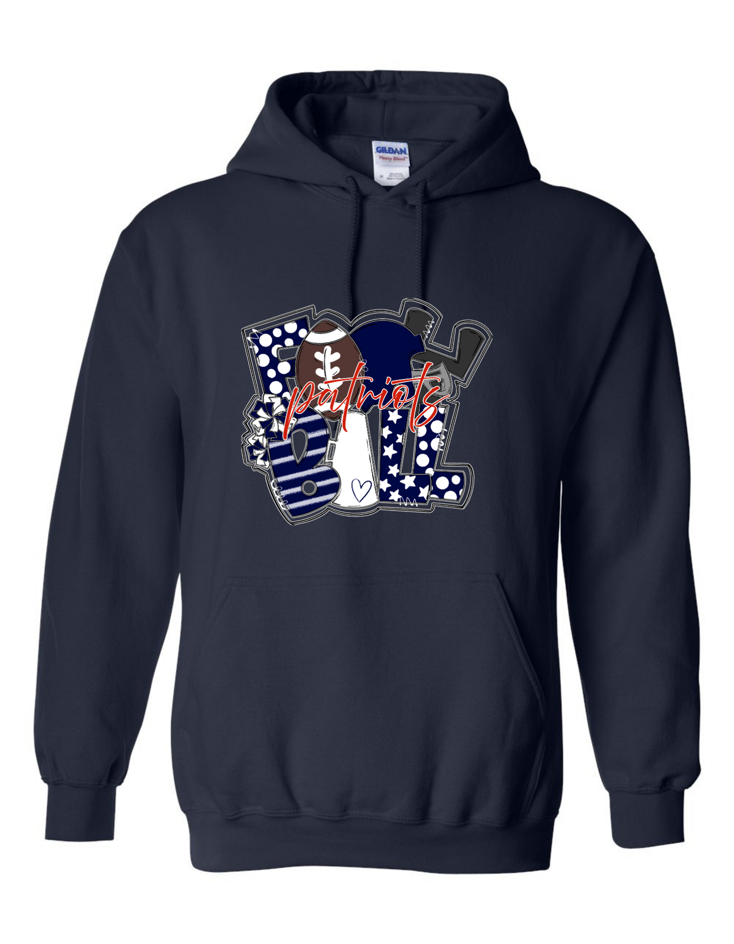 MINERAL WELLS FOOTBALL HOODIE