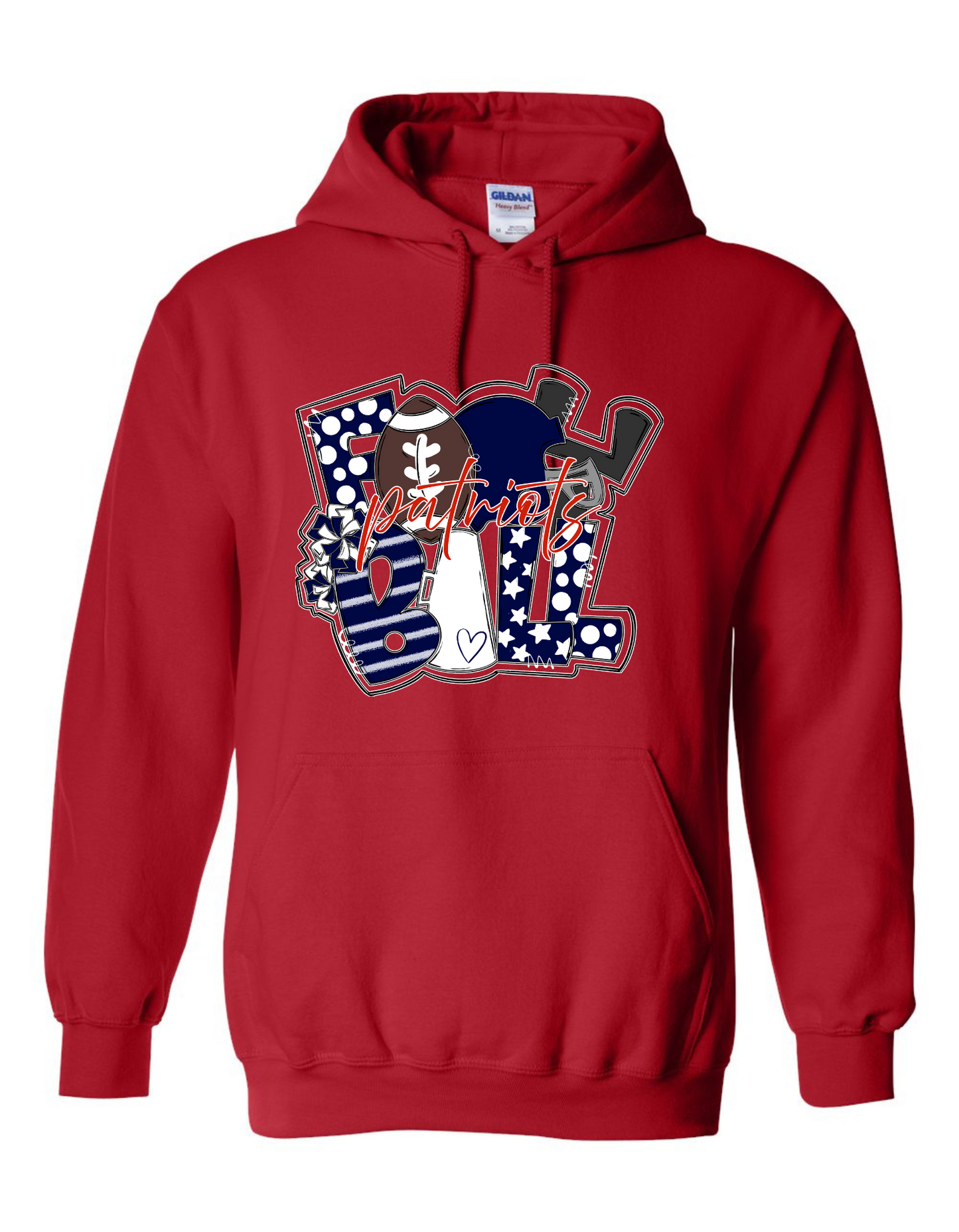 MINERAL WELLS FOOTBALL HOODIE