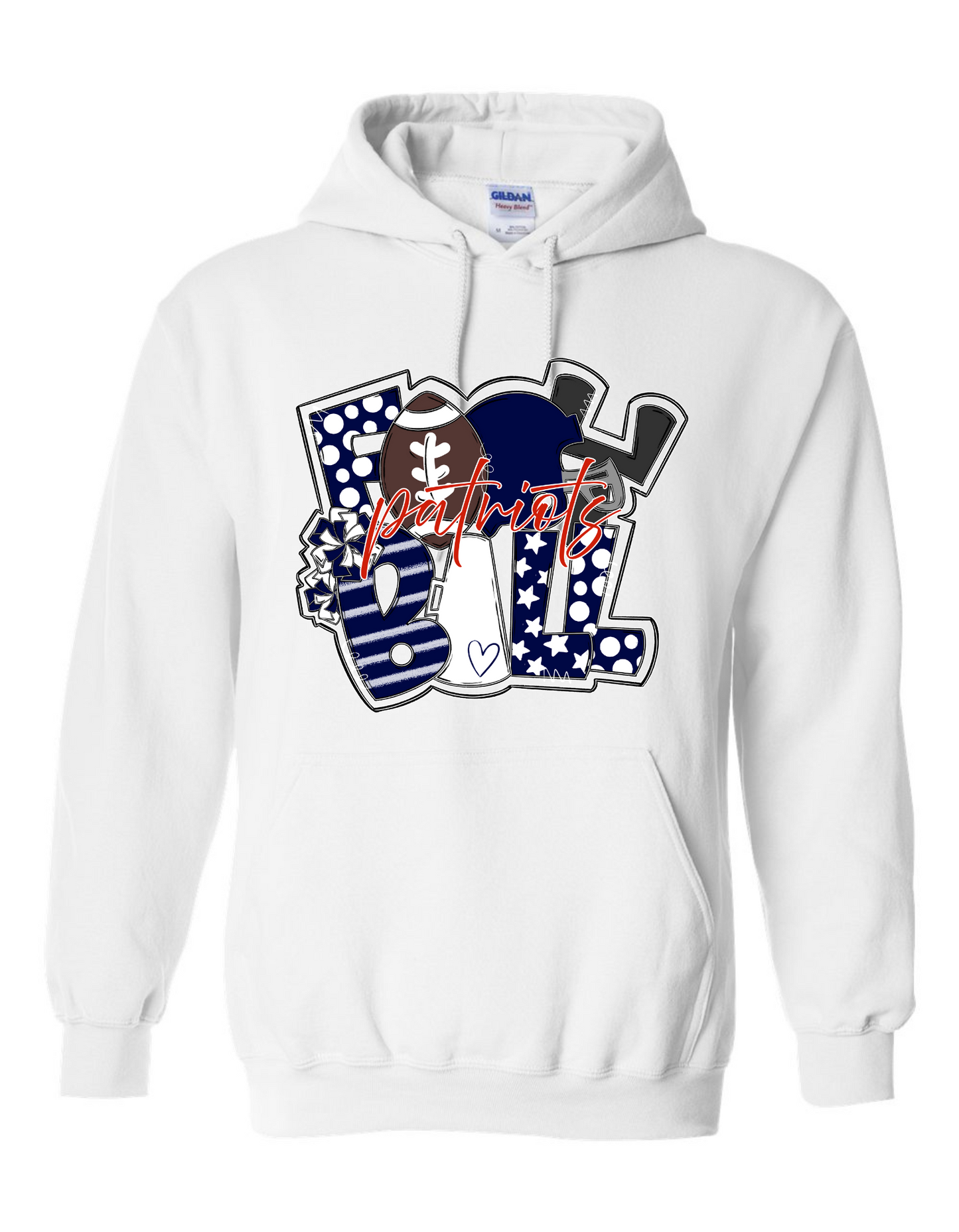 MINERAL WELLS FOOTBALL HOODIE