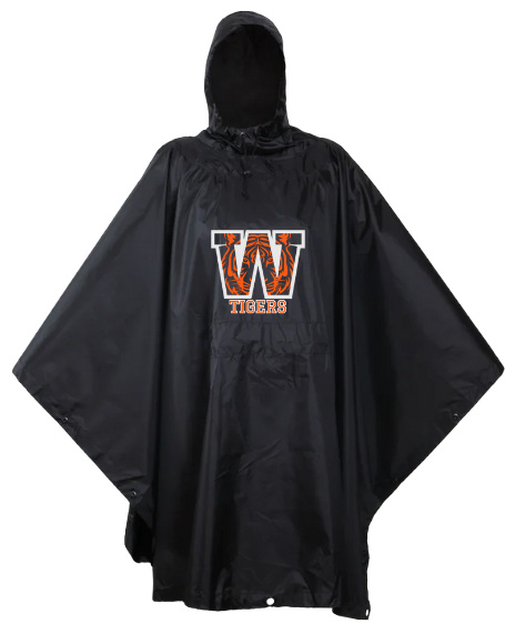 WIRT COUNTY TIGERS PONCHO