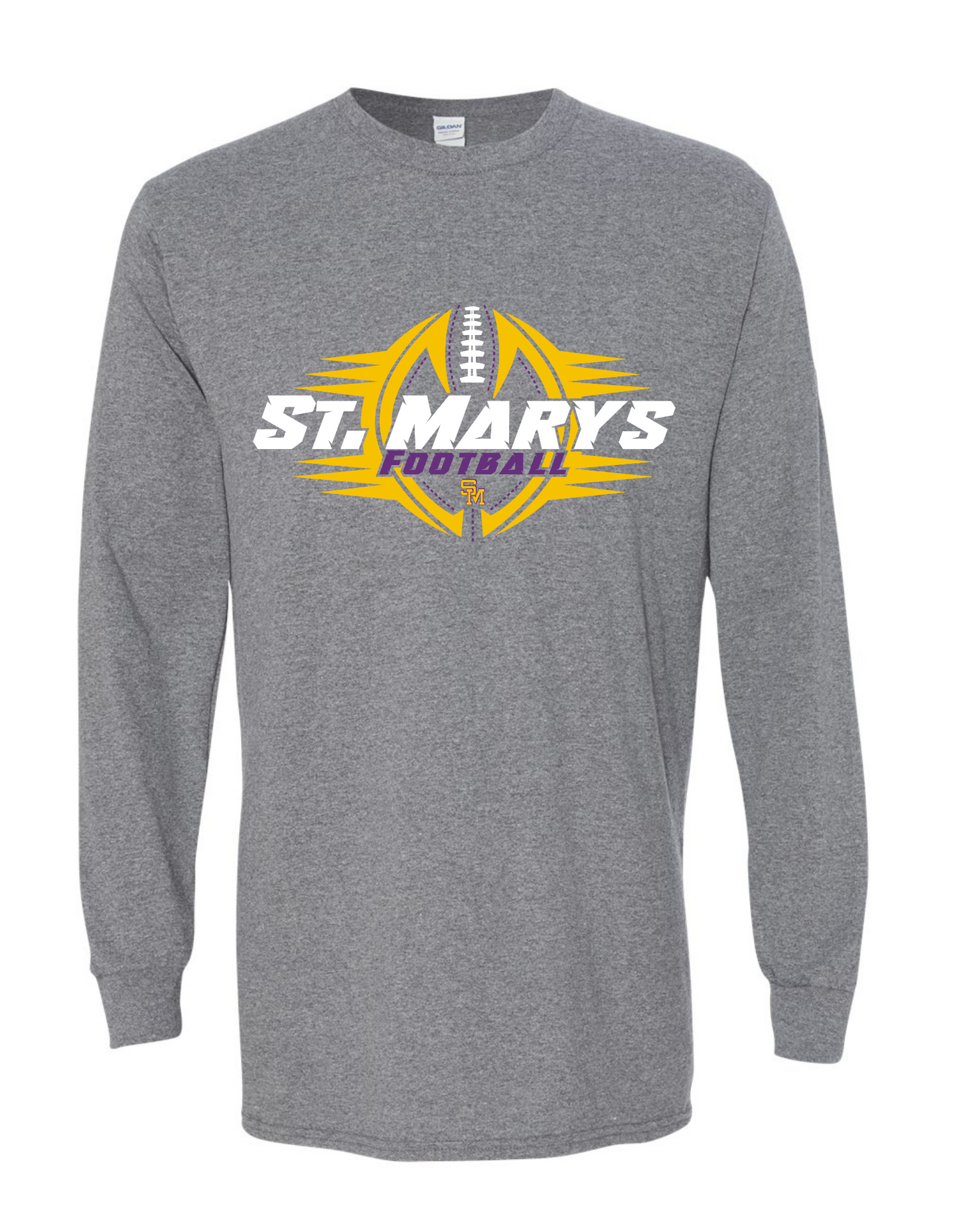 ST. MARYS FOOTBALL & CHEER T-SHIRTS LONG SLEEVE