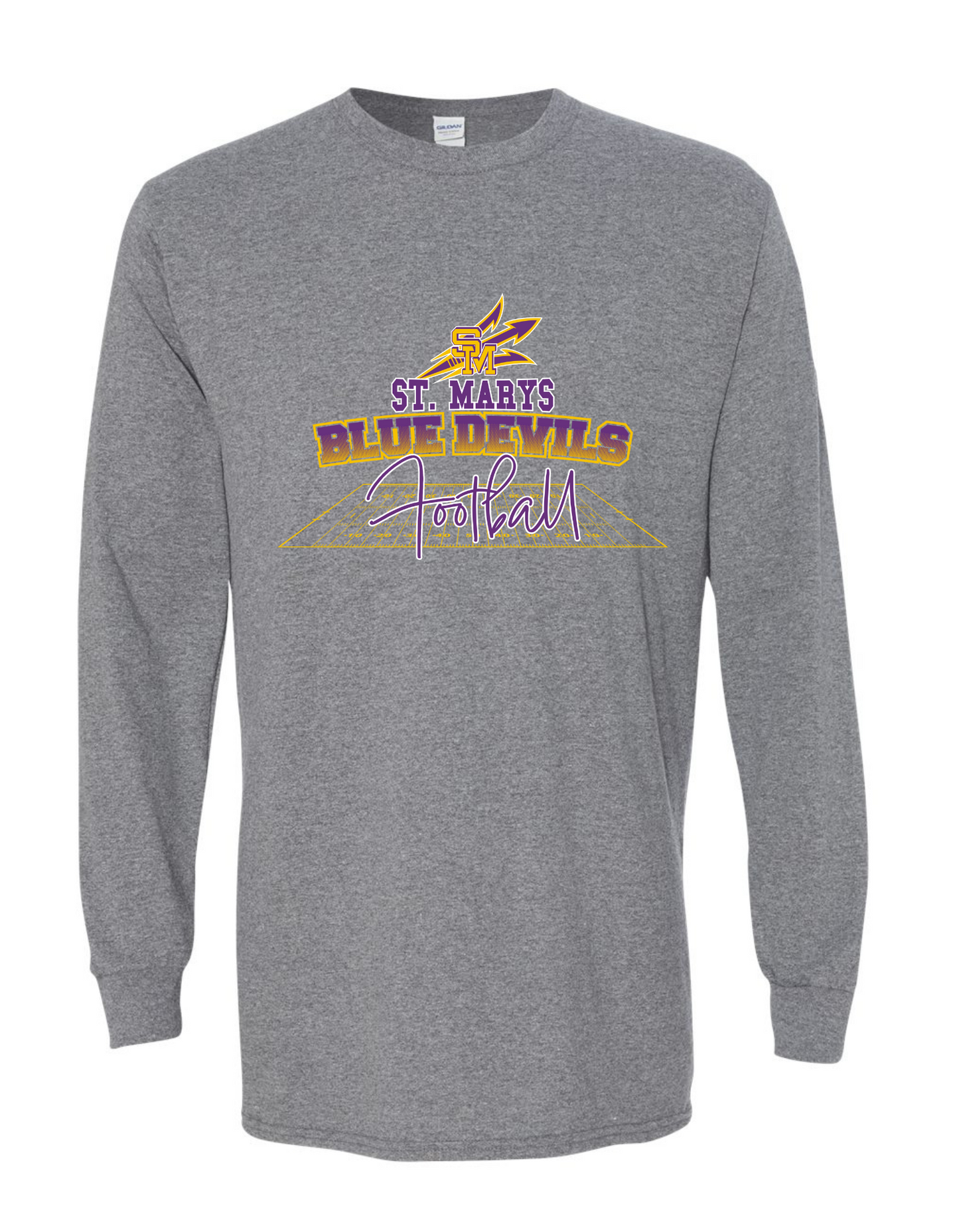 ST. MARYS FOOTBALL & CHEER T-SHIRTS LONG SLEEVE
