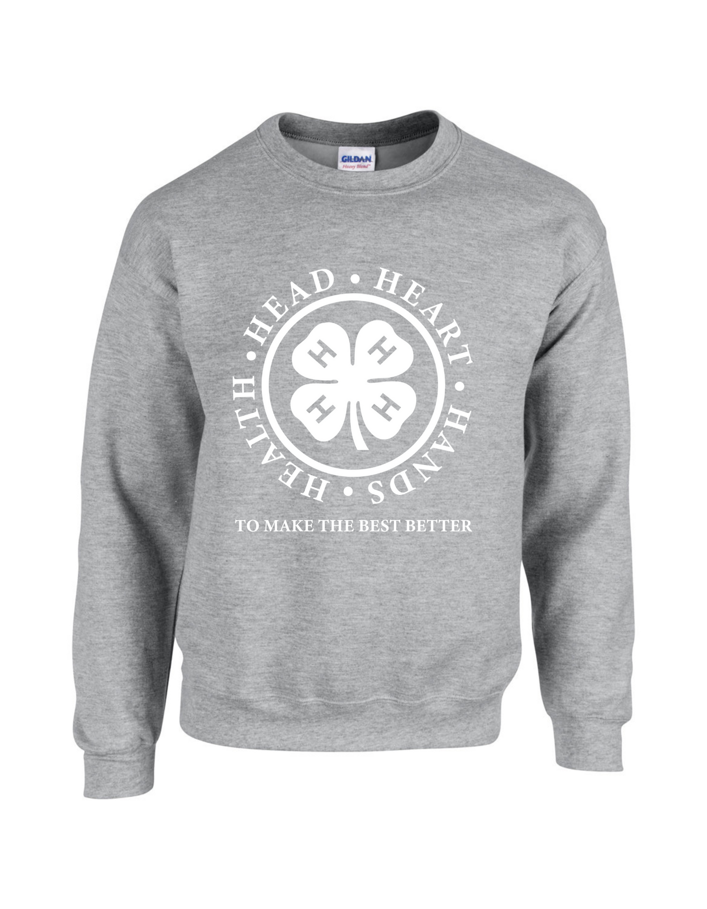 HEAD HEART HANDS HEALTH CREWNECKS
