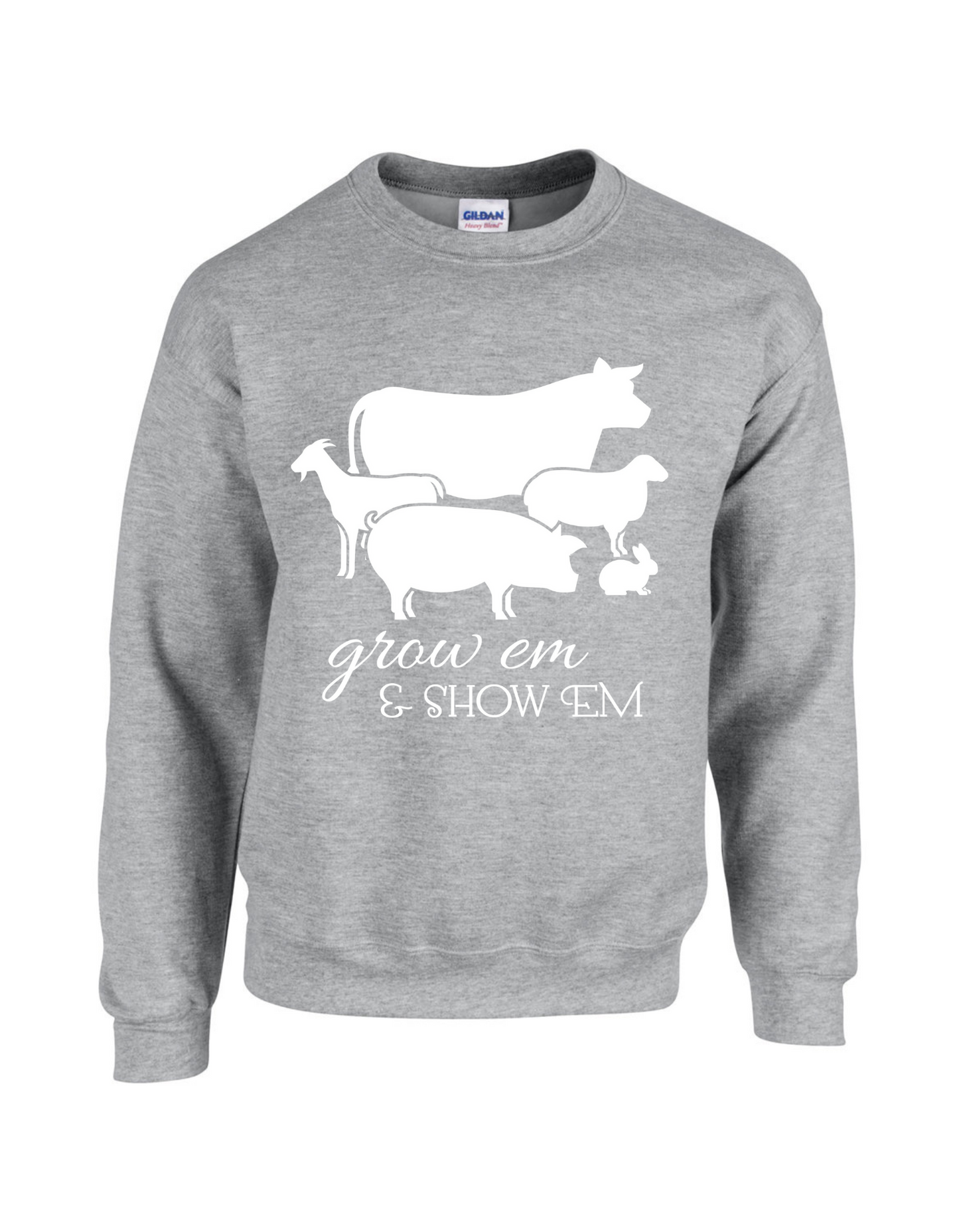 GROW EM & SHOW EM CREWNECKS