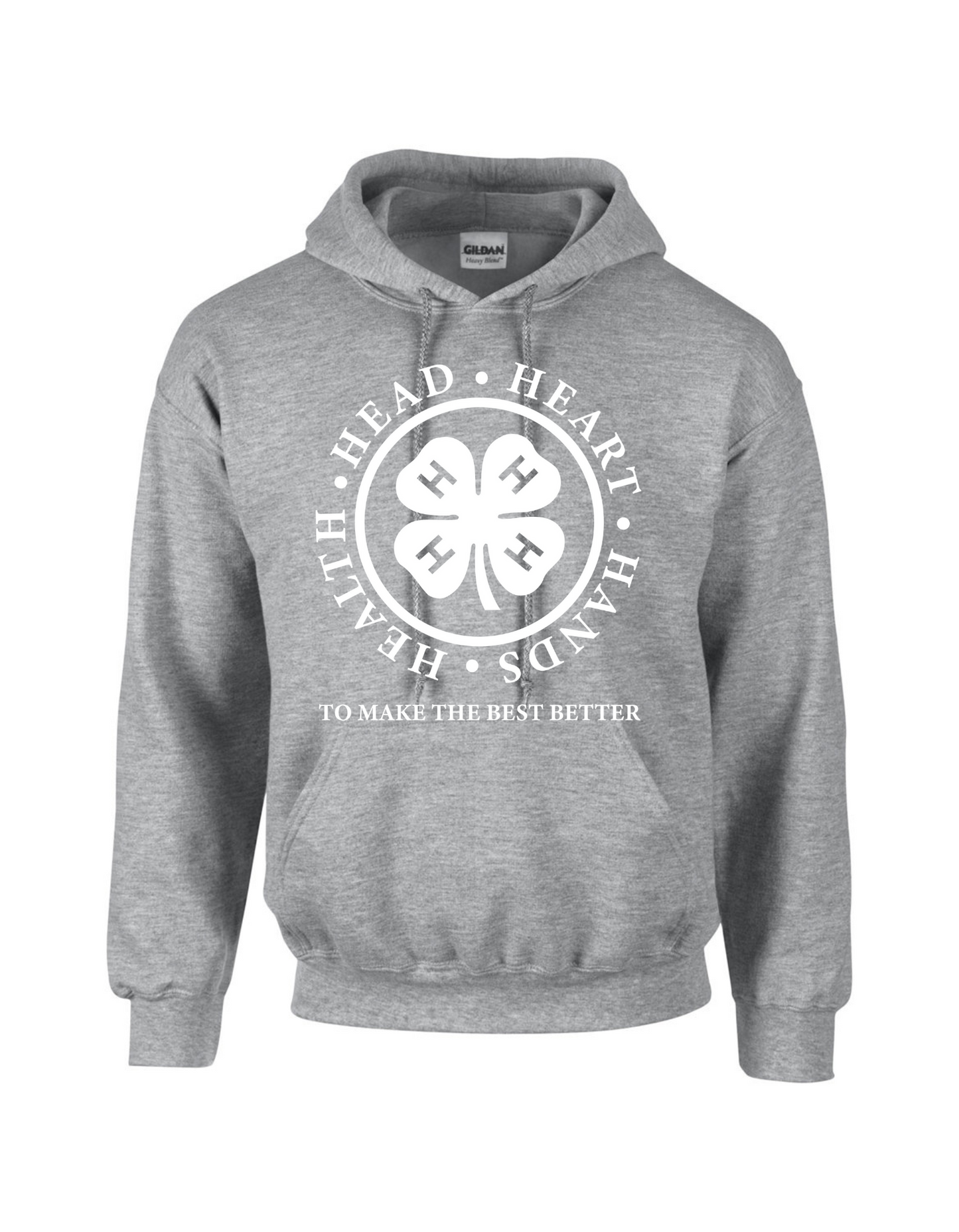 HEAD HEART HANDS HEALTH HOODIES