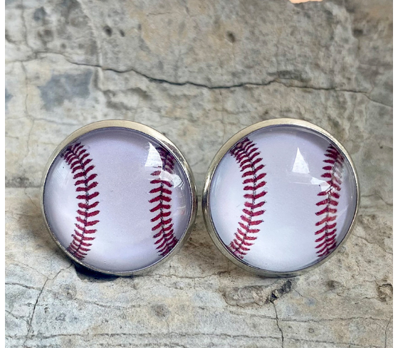 BASEBALL EARRINGS J10