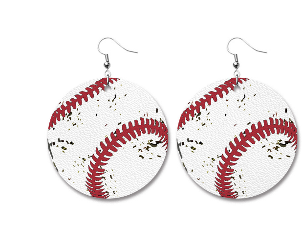 BASEBALL EARRINGS J19