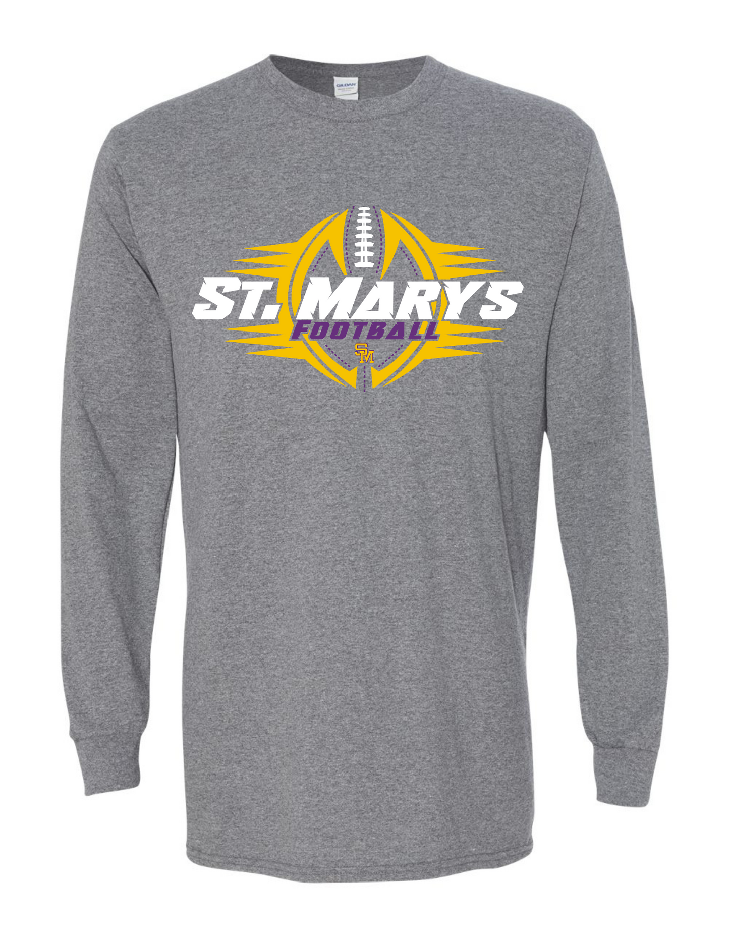 ST. MARYS FOOTBALL & CHEER T-SHIRTS LONG SLEEVE