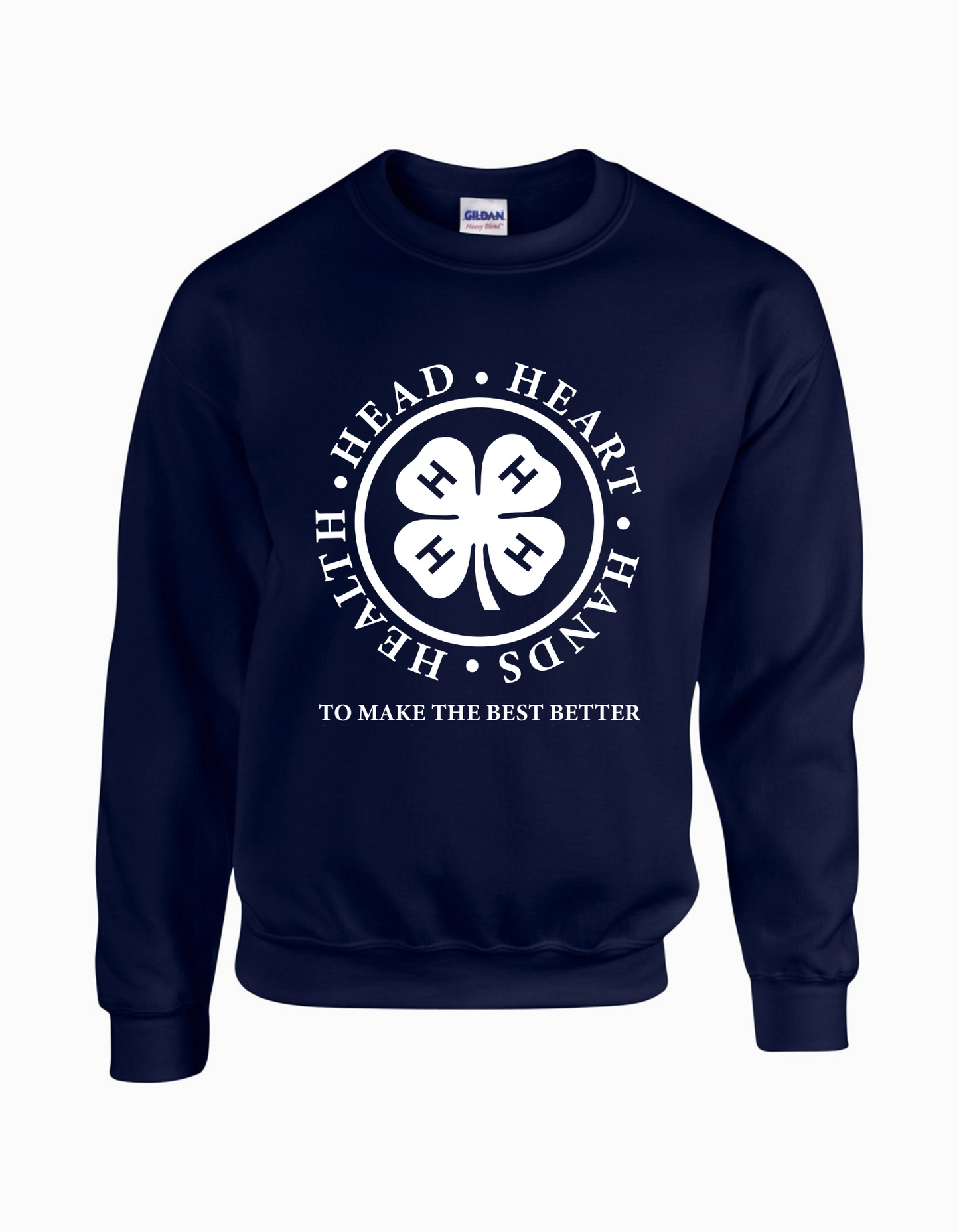 HEAD HEART HANDS HEALTH CREWNECKS
