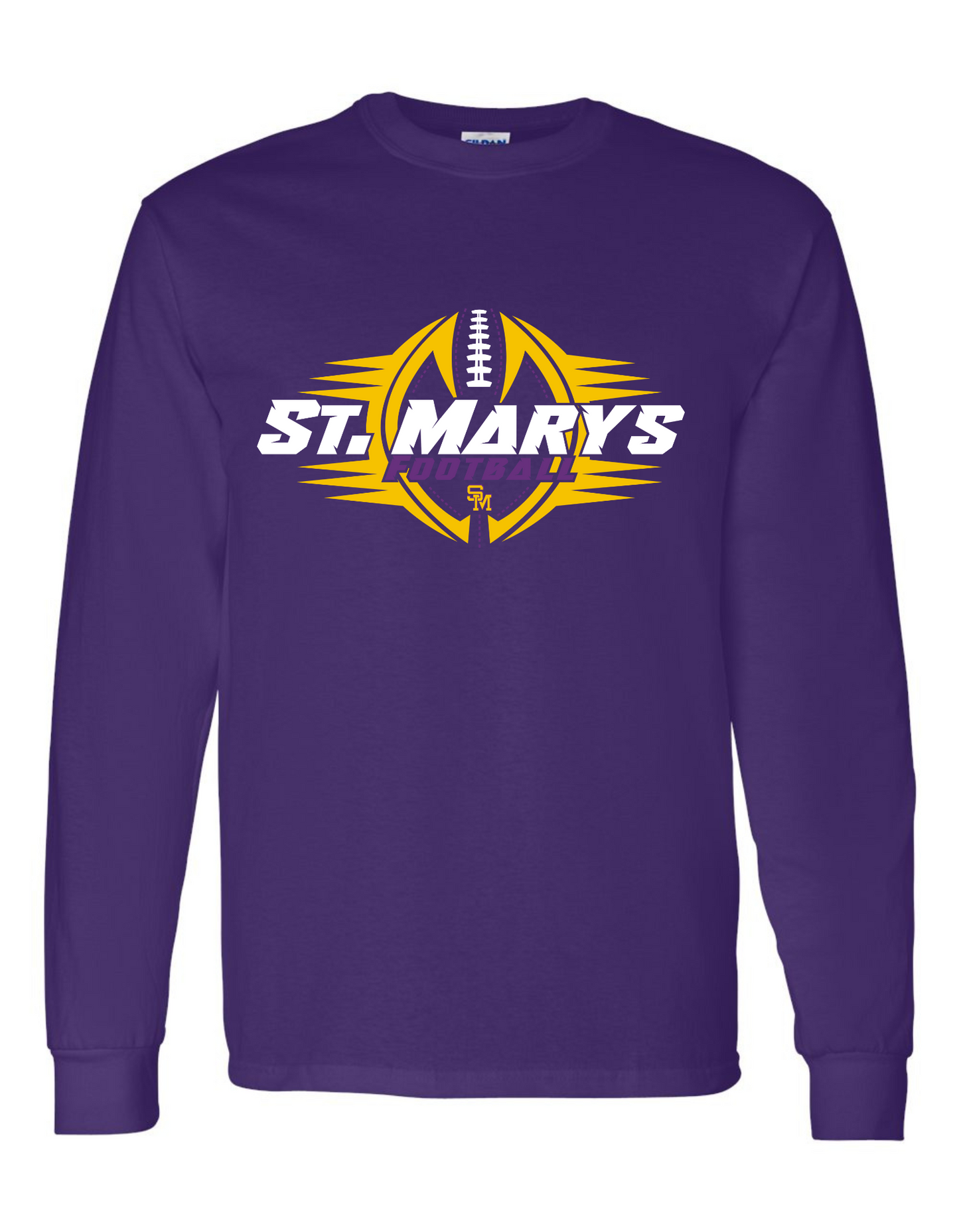 ST. MARYS FOOTBALL & CHEER T-SHIRTS LONG SLEEVE