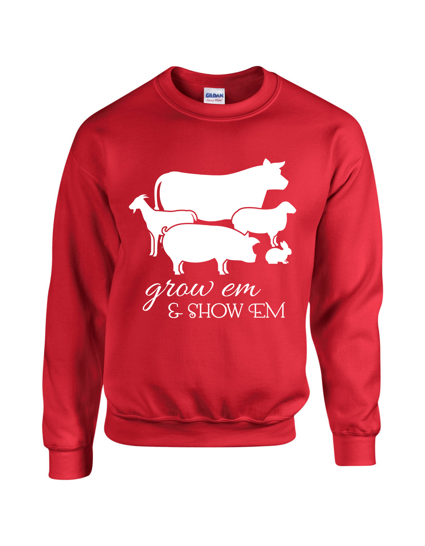 GROW EM & SHOW EM CREWNECKS