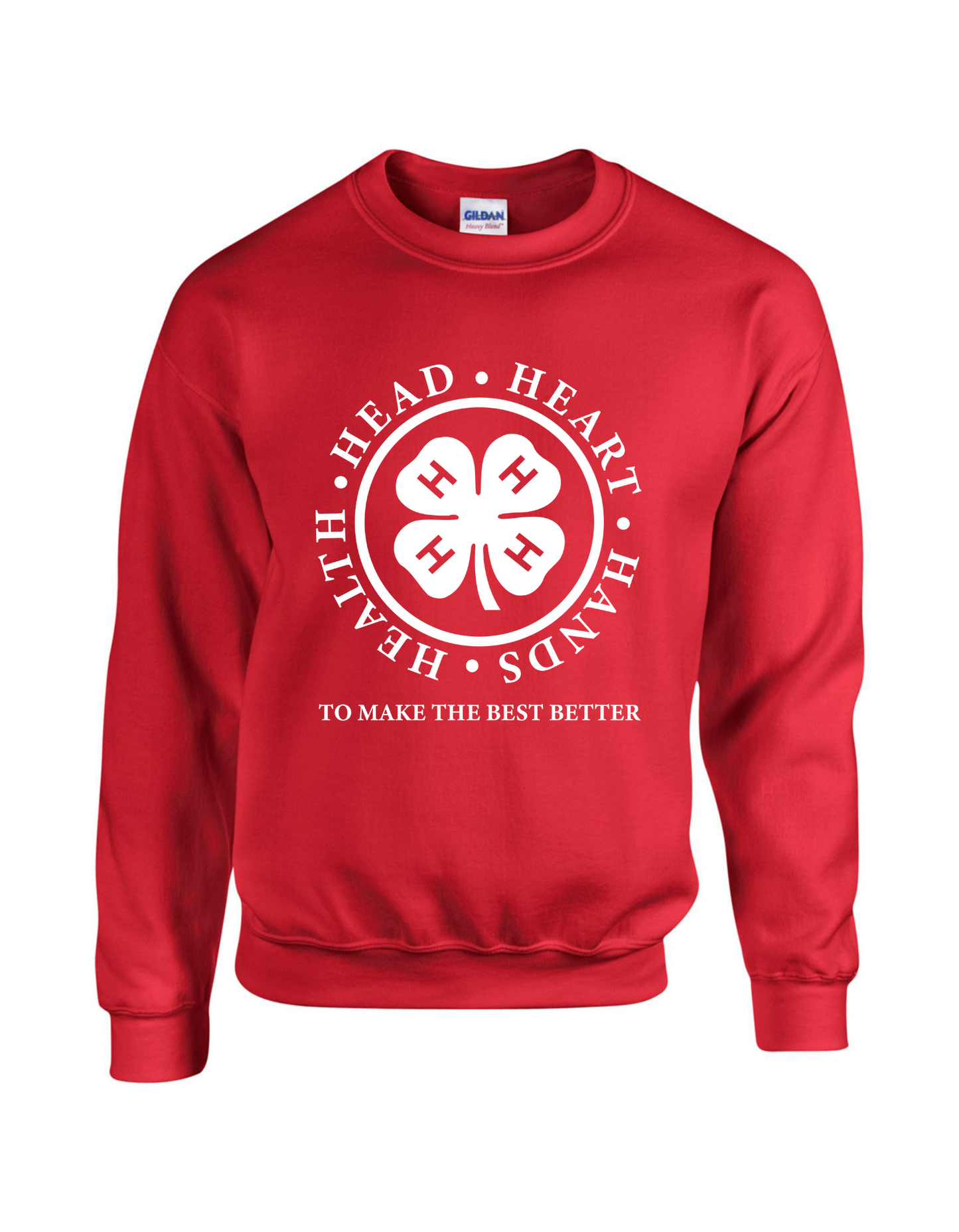 HEAD HEART HANDS HEALTH CREWNECKS