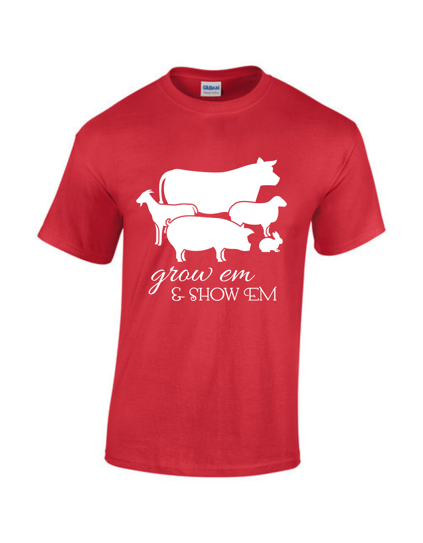 GROW EM & SHOW EM T-SHIRTS