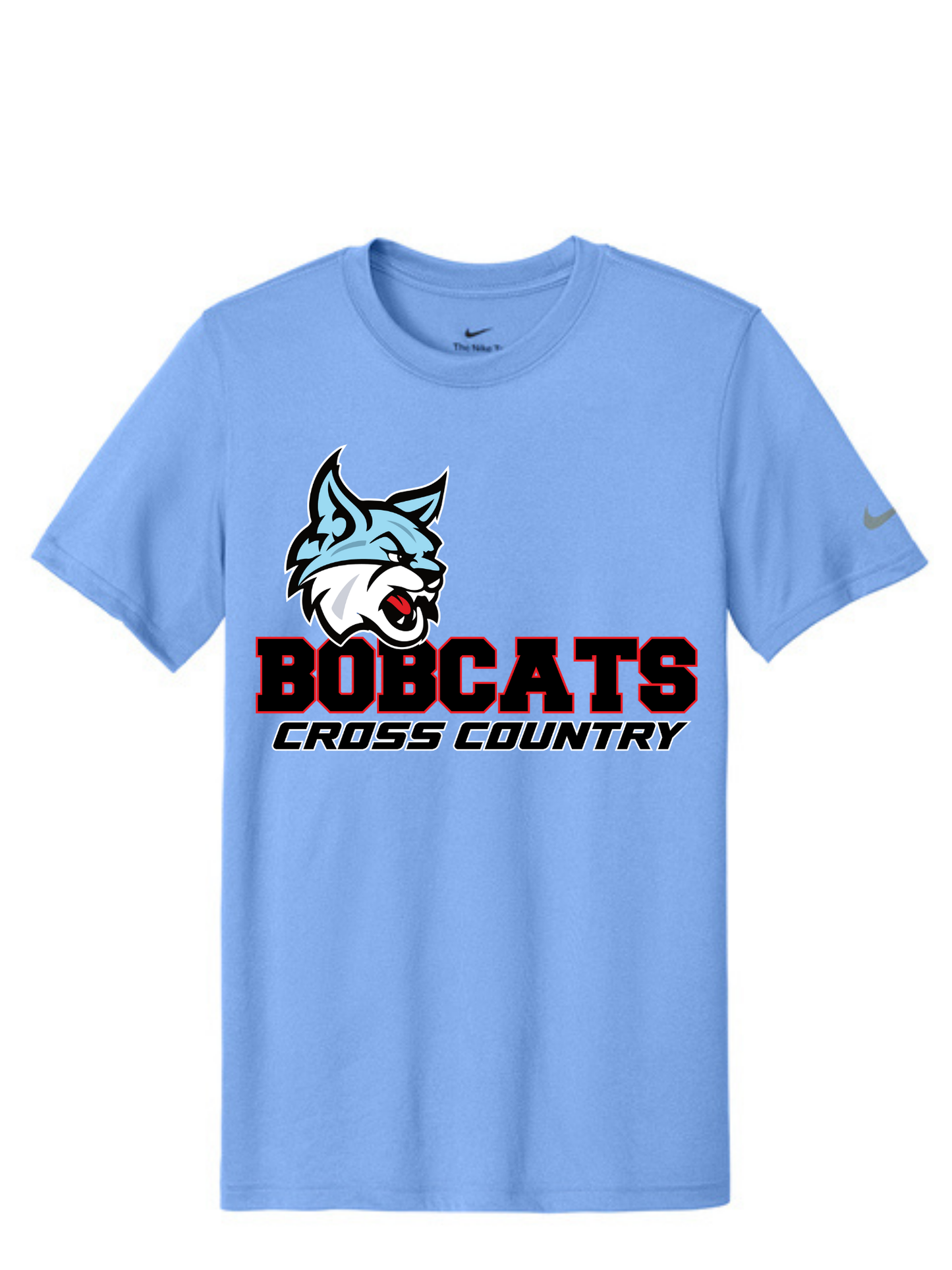 BLENNERHASSETT BOBCATS XC Nike Swoosh Sleeve rLegend Tee