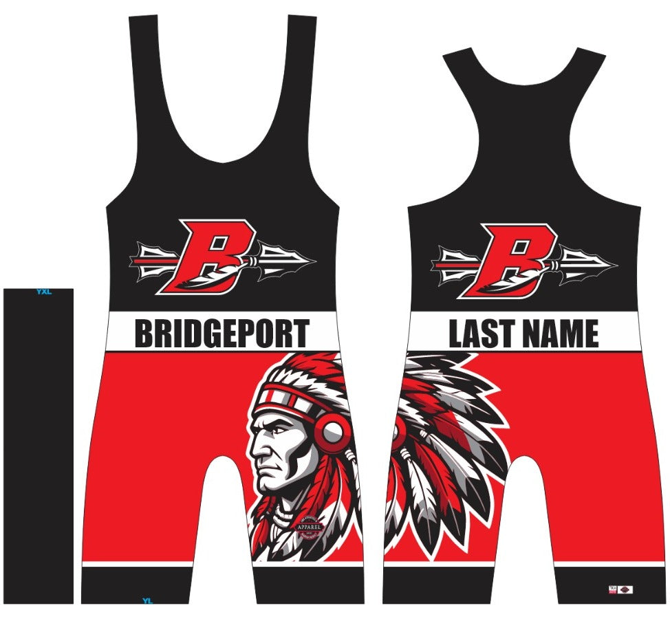 Bridgeport Wrestling Club Singlet