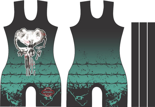 Punisher Wrestling Singlet