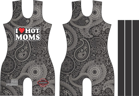 Hot Moms Wrestling Singlet