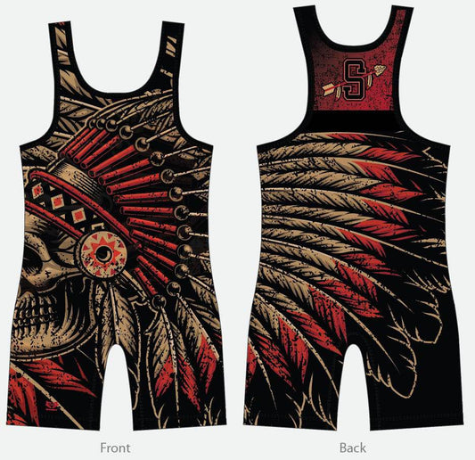 Tribal Wrestling Singlet