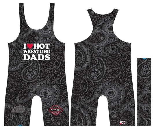 Hot Wrestling Dads Wrestling Singlet