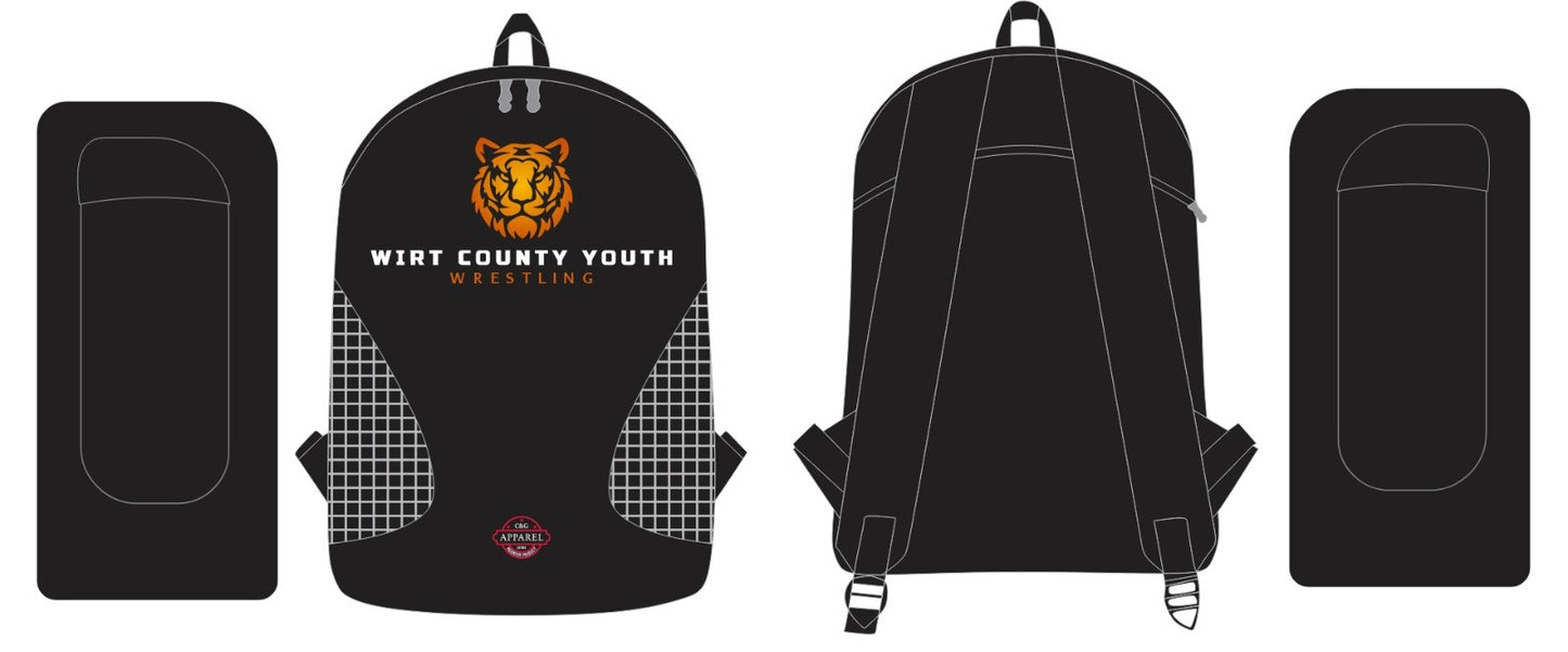 CUSTOM WIRT COUNTY YOUTH WRESTLING BAG