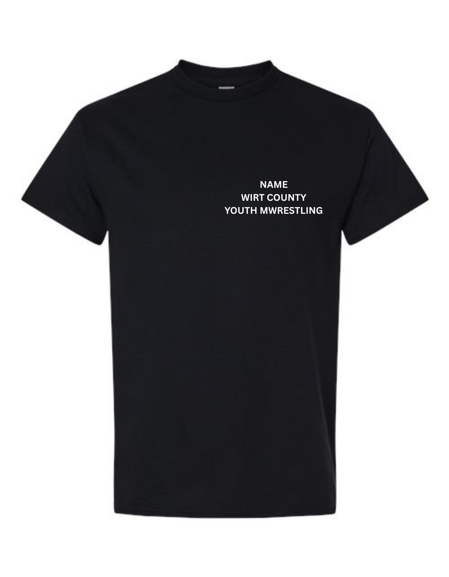WIRT COUNTY YOUTH WRESTLING T-SHIRTS SHORT SLEEVE