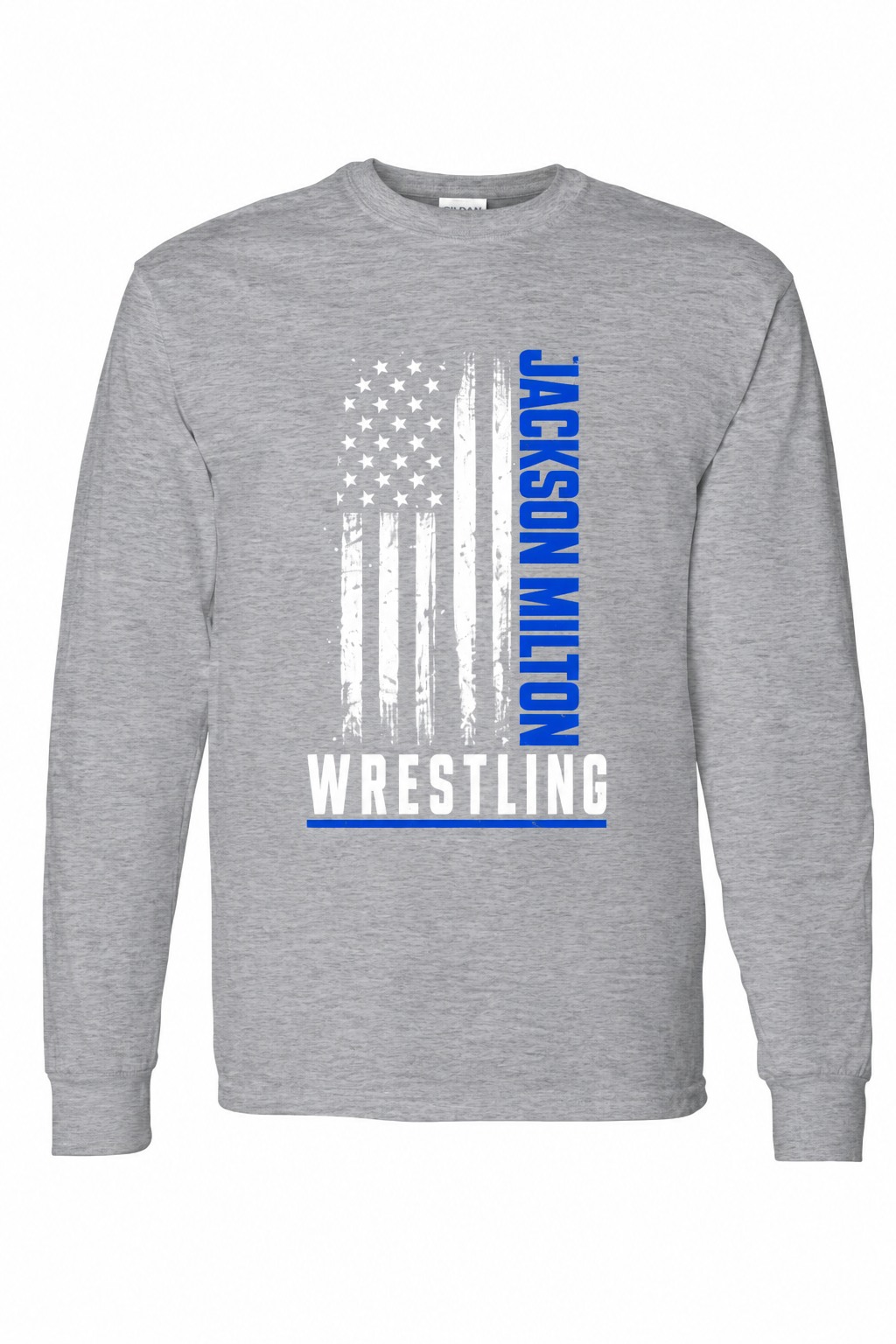 JACKSON MILTON WRESTLING LONG SLEEVE TEE
