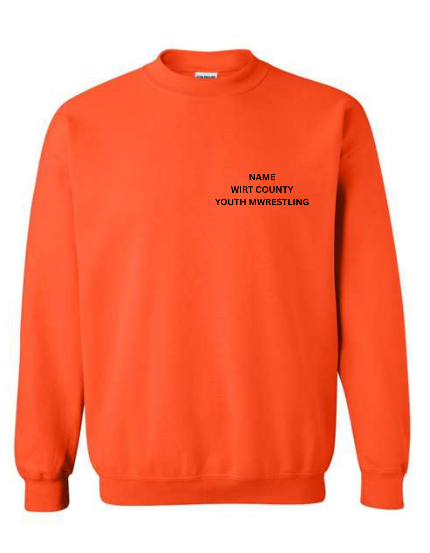 WIRT COUNTY YOUTH WRESTLING CREWNECKS