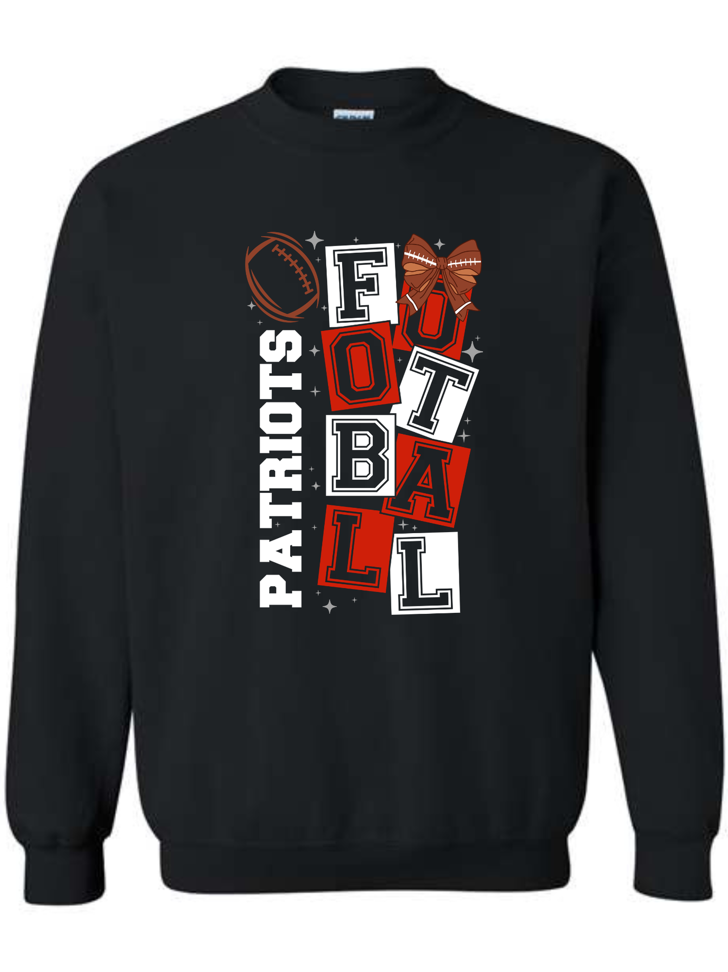 MINERAL WELLS PATRIOT FOOTBALL LONGSLEEVEE TEE