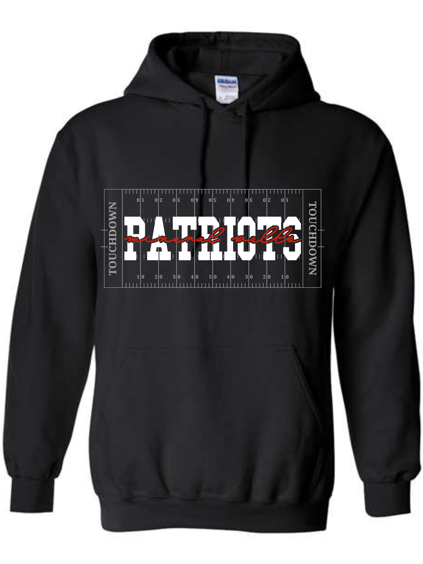 MINERAL WELLS PATRIOT FOOTBALL HOODIE