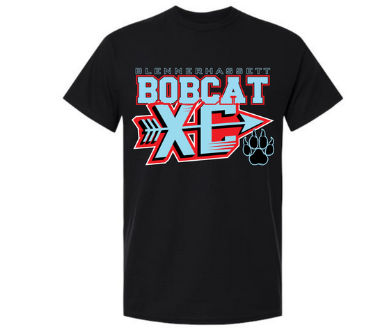 BLENNERHASSETT BOBCATS XC TEE