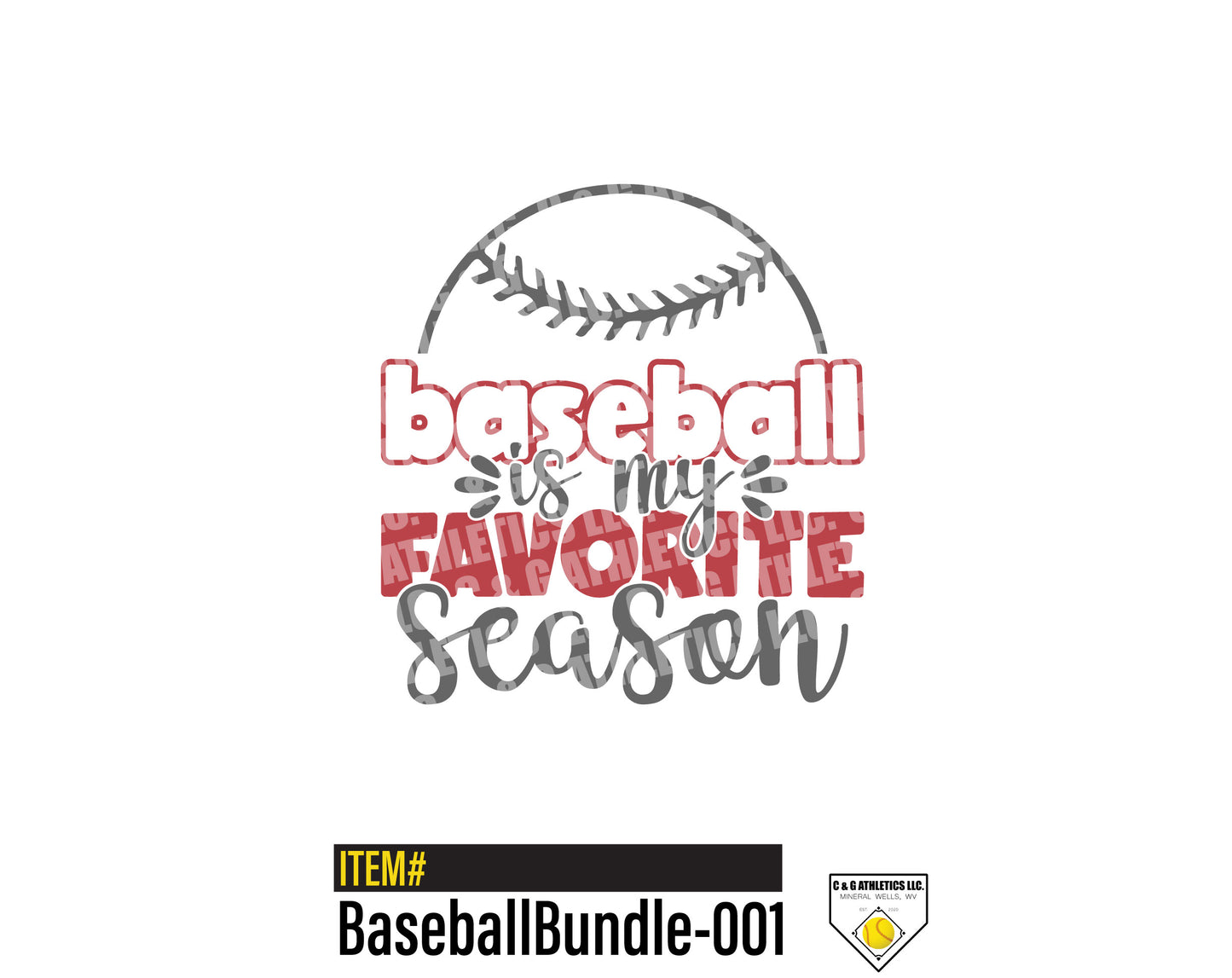 Baseball is my Favorite Season. Full-Color, Short Sleeve T-Shirt