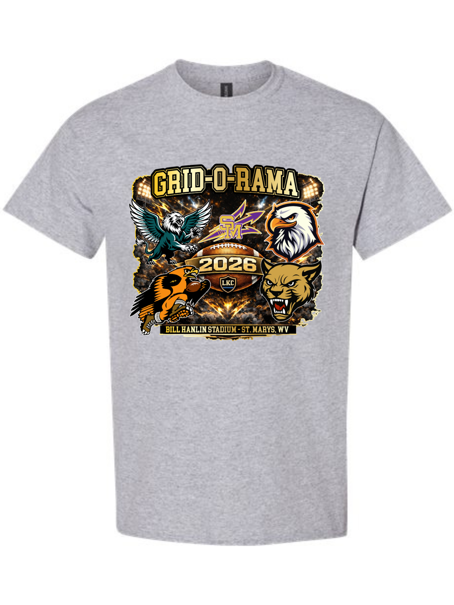 ST. MARYS GRID-O-RAMA T SHIRT