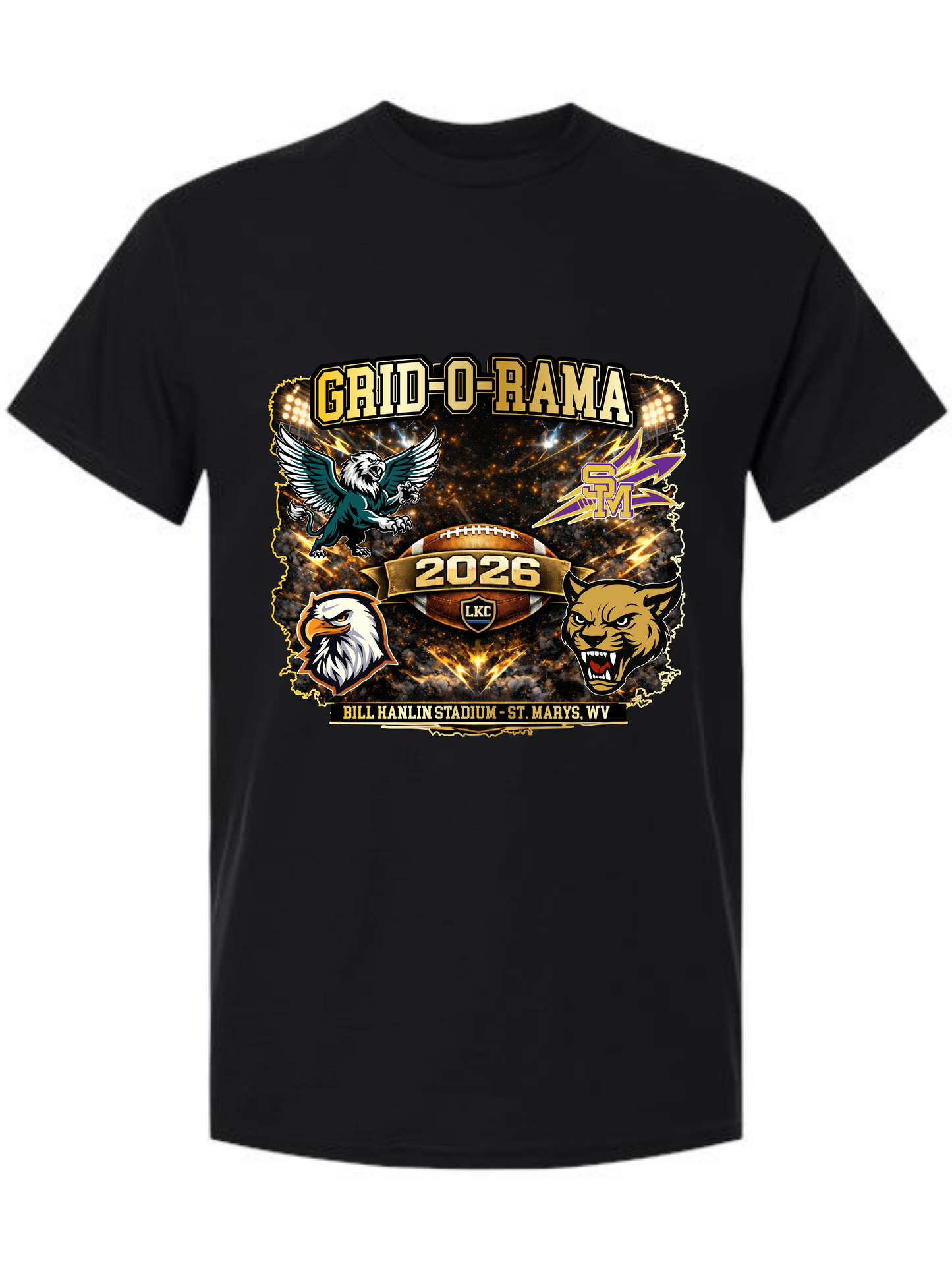 ST. MARYS GRID-O-RAMA T SHIRT