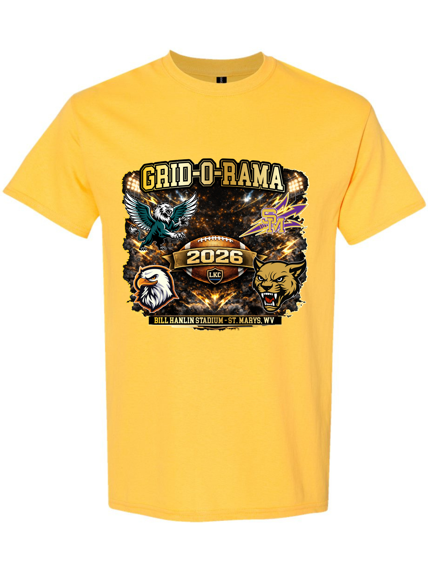 ST. MARYS GRID-O-RAMA T SHIRT