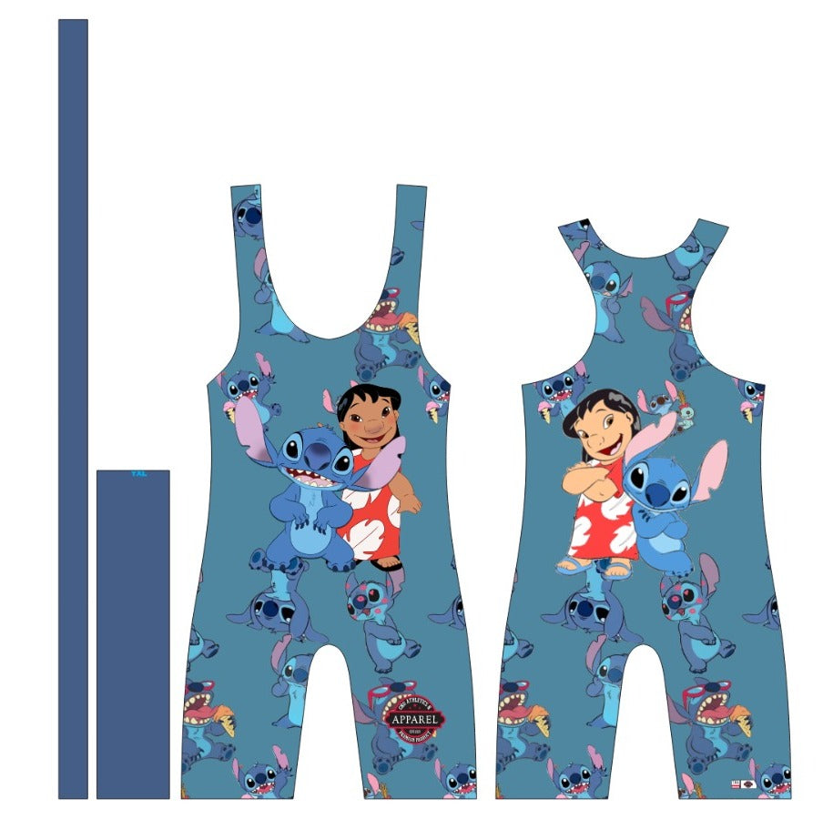 Lilo and stitch Wrestling Singlet