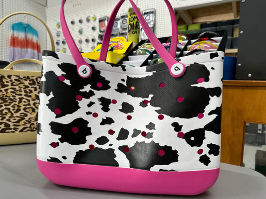 Large Hole Beach Tote - Beach Bag