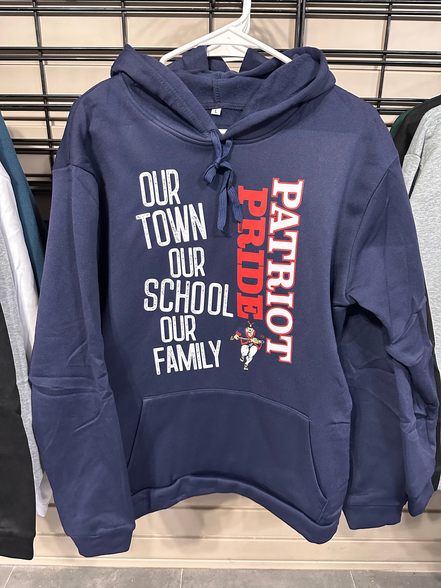 School Spirit Wear Hooded Sweatshirt - Adult