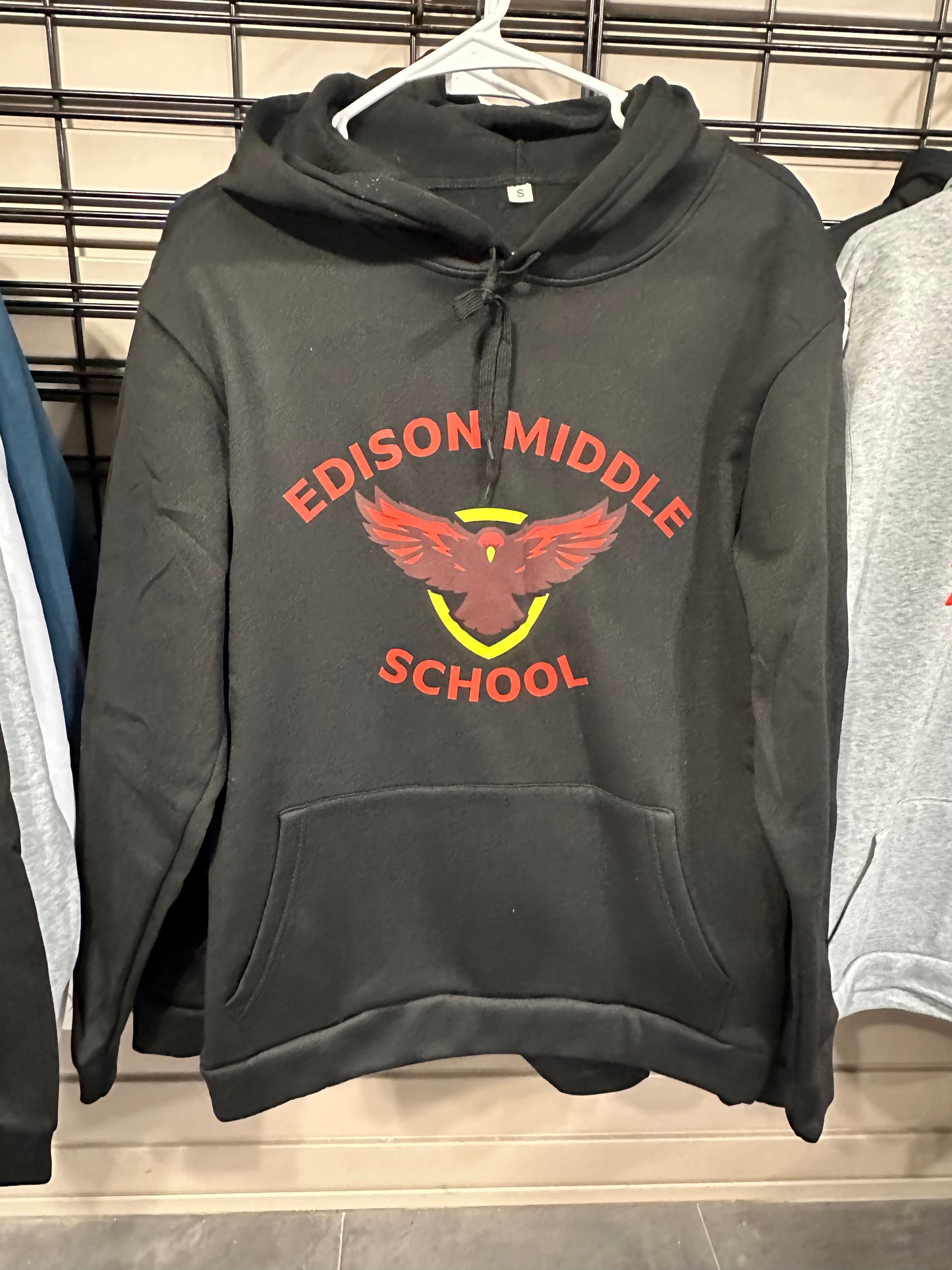 School Spirit Wear Hooded Sweatshirt - Adult