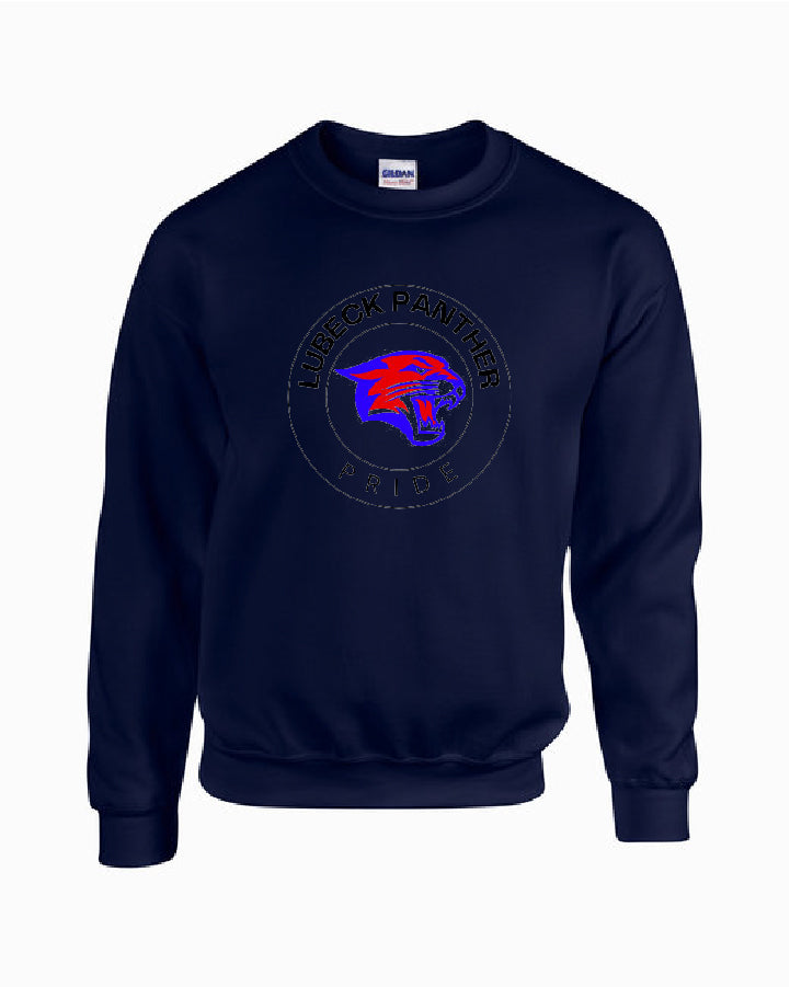 Lubeck Spirit Wear - Circle Logo Crew Neck