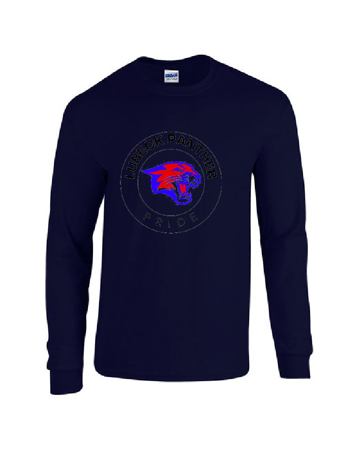 Lubeck Spirit Wear - Circle Logo Long Sleeve T Shirts