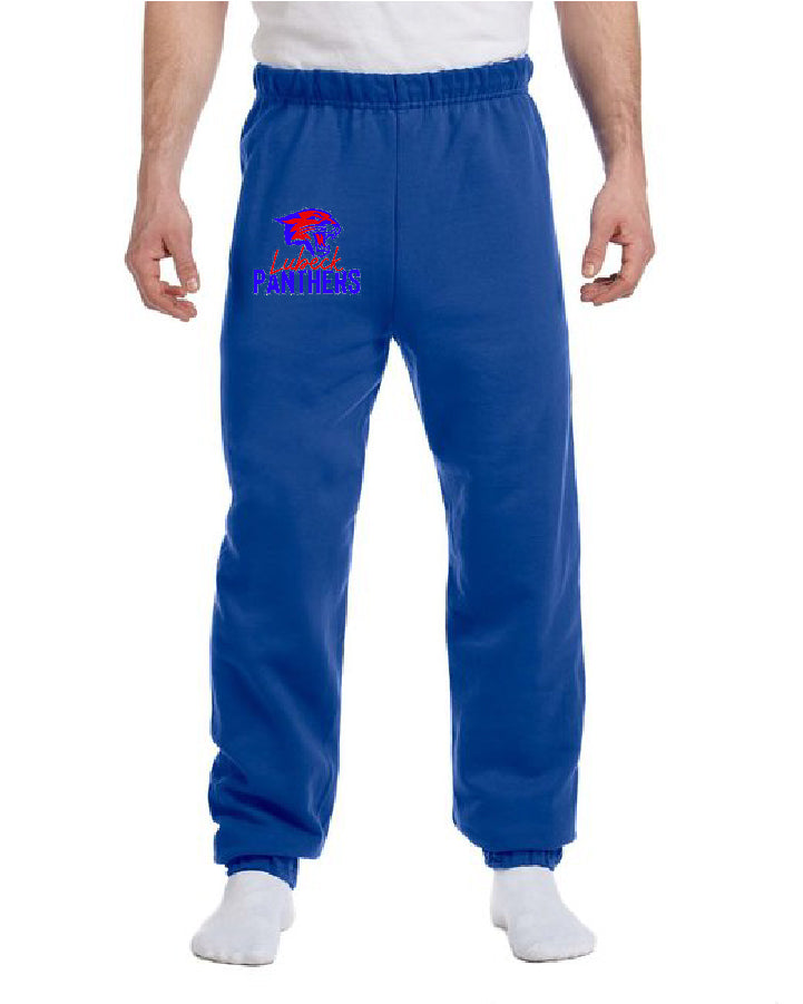 Lubeck Spirit Wear - Panthers Logo Sweat Pants