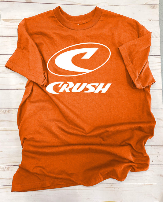 Crush Team 1 Shirt - Solid White, Short Sleeve T-Shirt