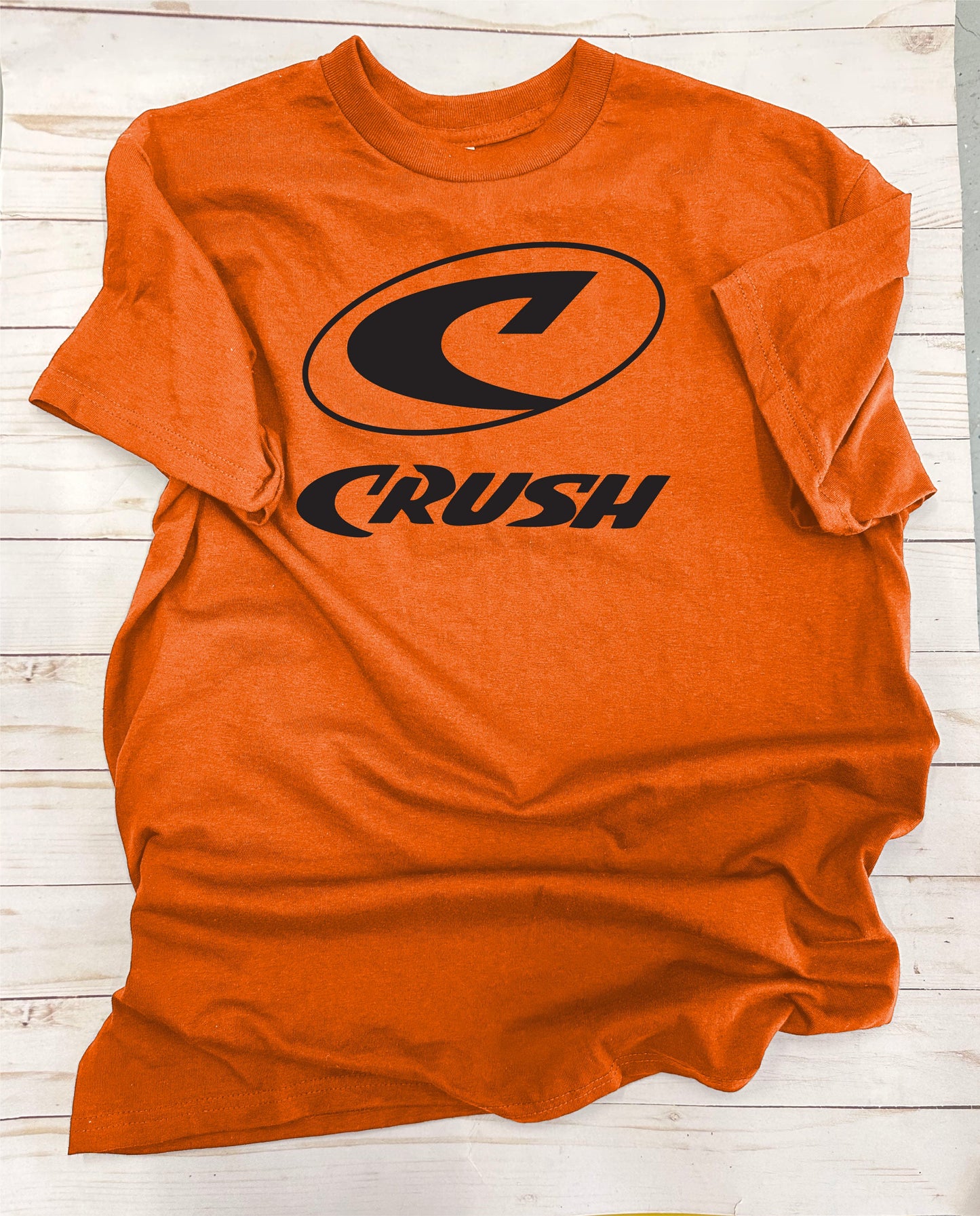 Crush Team 1 Shirt - Solid Black, Short Sleeve T-Shirt