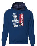 South Parkersburg  - Moisture Wick Hooded Sweatshirt